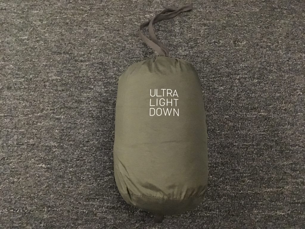 ウルトラライトダウン