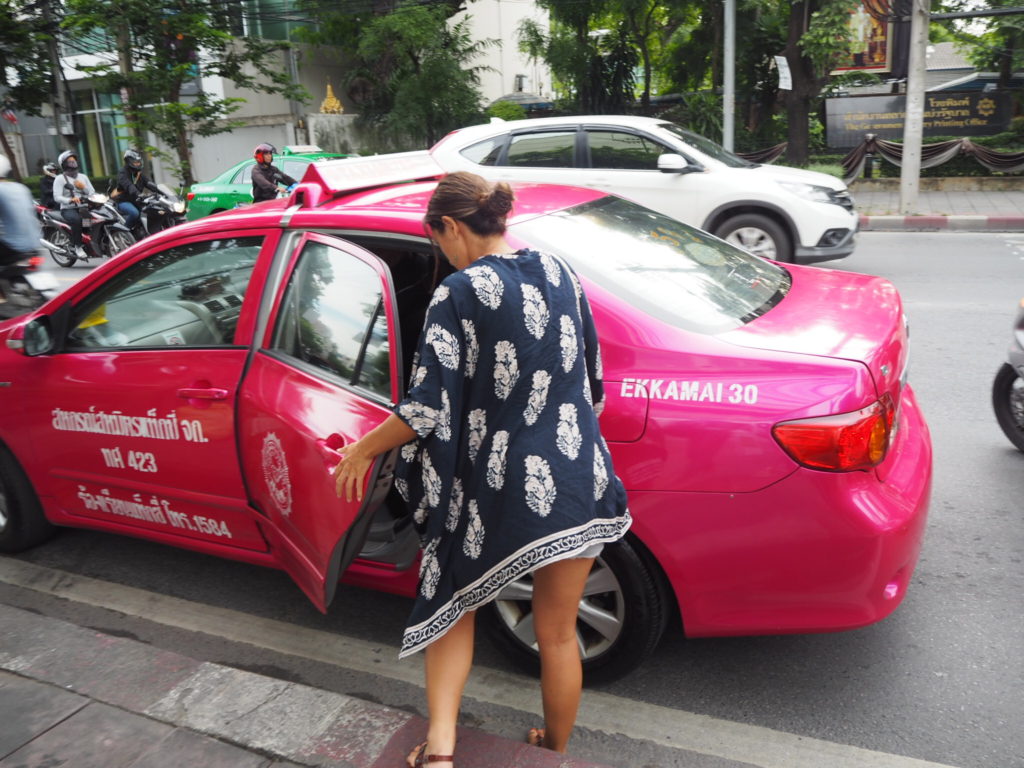 タイのタクシー交渉