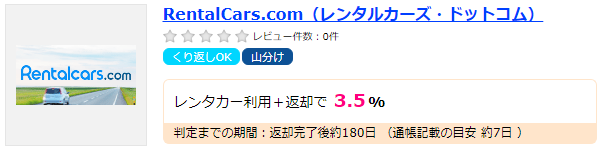 レンタルカーズ