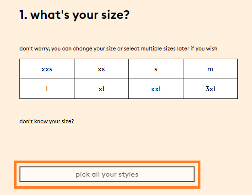 thinxサイズ選び