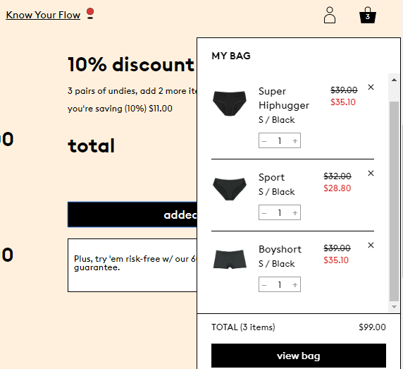 thinx商品ページ