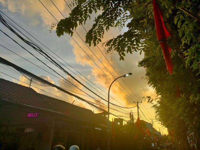 バリ島サンセット